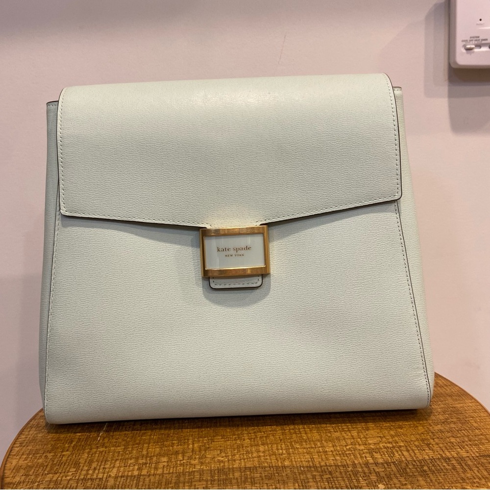 Kate Spade Katy Mint Green Satchel backpack